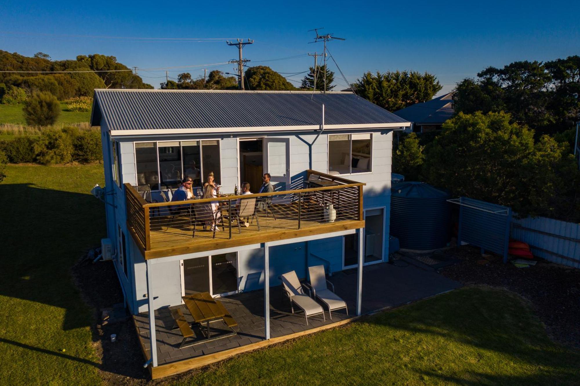 Villa The Blue House Coles Bay Esterno foto